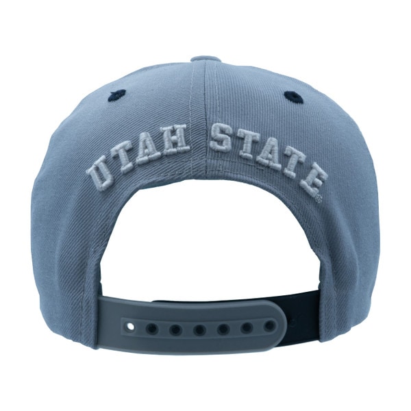 U-State Embroidered Gray Snapback H